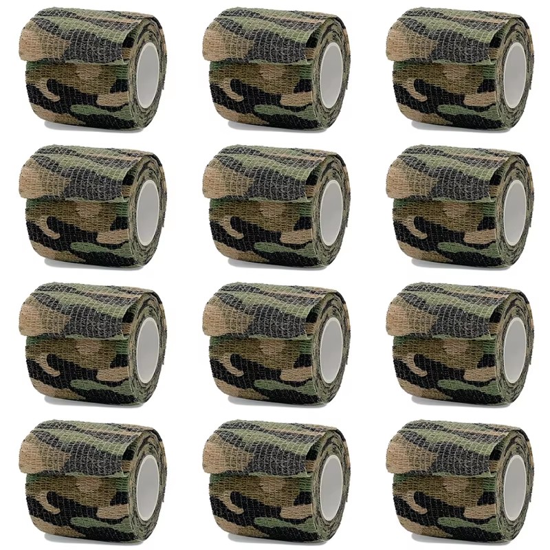 Outdoor Hunting Fabric - 1/6/12Pcs Wetland Camouflage Elastische Outdoor Jagd