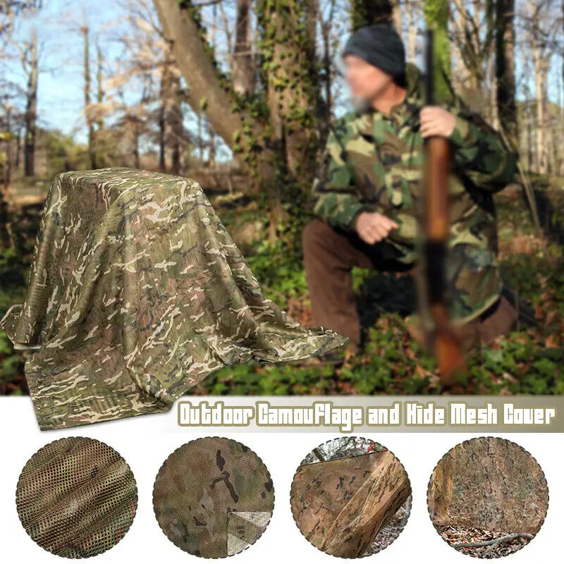 Outdoor Hunting Fabric - Tarnung verstecktes Netz Outdoor Camping Sonnenschutz
