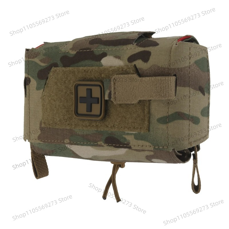 Outdoor Hunting Paintings - Taktische IFAK Erste-Hilfe-Tasche Kompaktes Trauma-Medizinset Molle