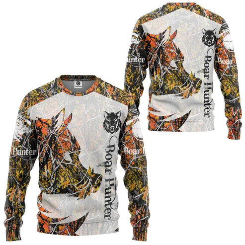 Wildman Hunting & Outdoor Robertson - Camouflage Jagd Tier Wildschwein männer T-shirt