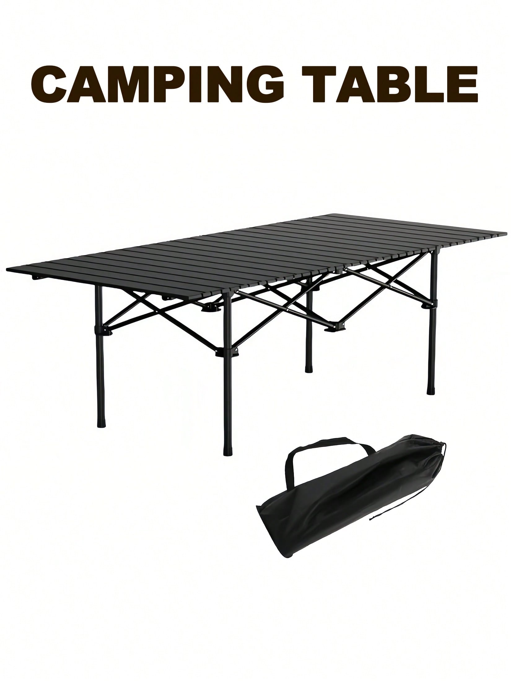 Outdoor Hunting Table - Tragbarer Campingtisch mit Aluminium-Tischplatte, stabile Struktur,