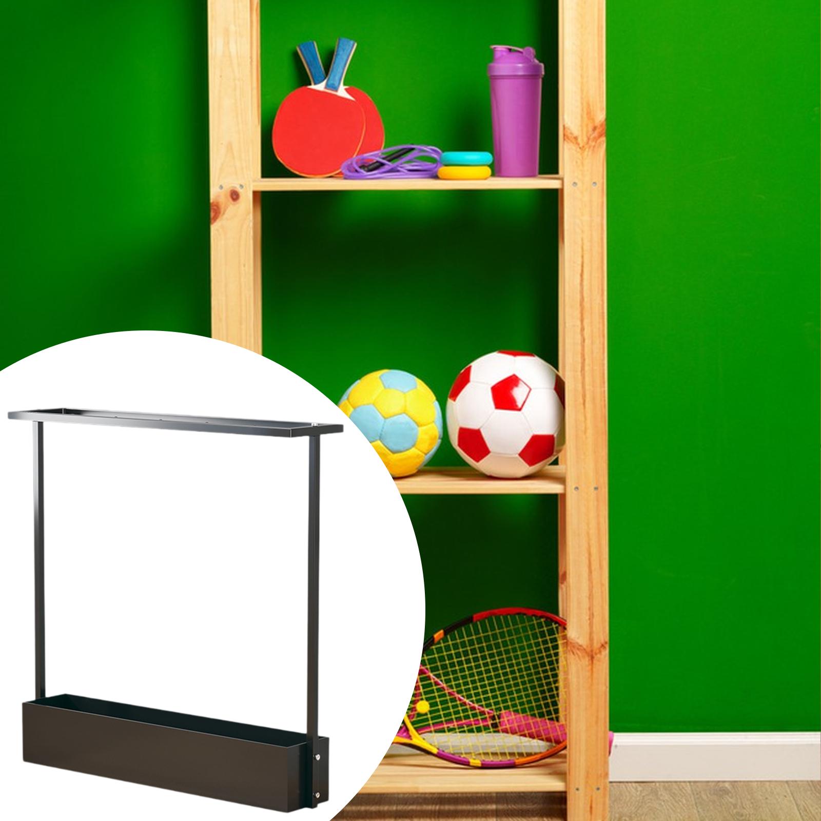 Outdoor Hunting Gear Store - Robuster Badminton-Schlägerhalter aus Eisen, Stabiles Aufbewahrungsregal,