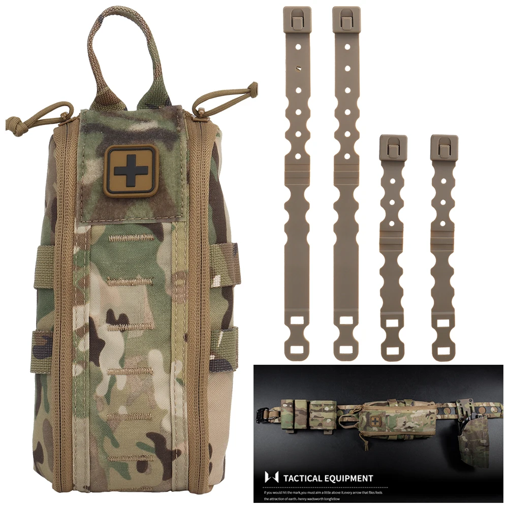 Outdoor Hunting Fabric - Camping Erste-Hilfe-Set MOLLE Taille Gürtel Tasche