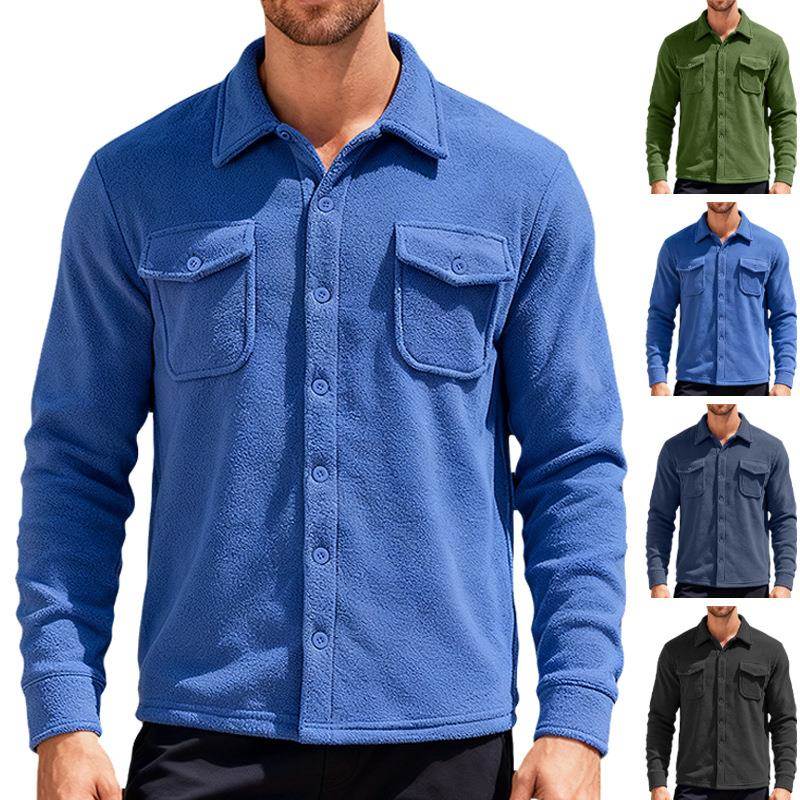 Hunting Outdoor Brand - Herren Outdoor Freizeitjacke mit Fleecefutter Langarm