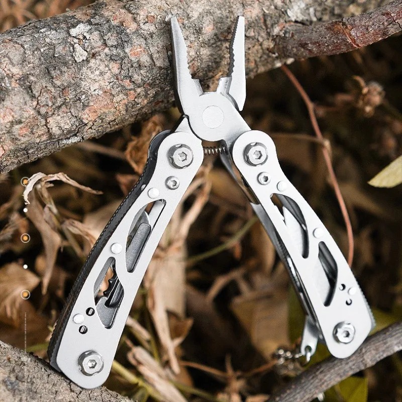 Hunting Knife Outdoor - Faltbares Multifunktions-Taschenmesser mit Zange, Mini Tragbares