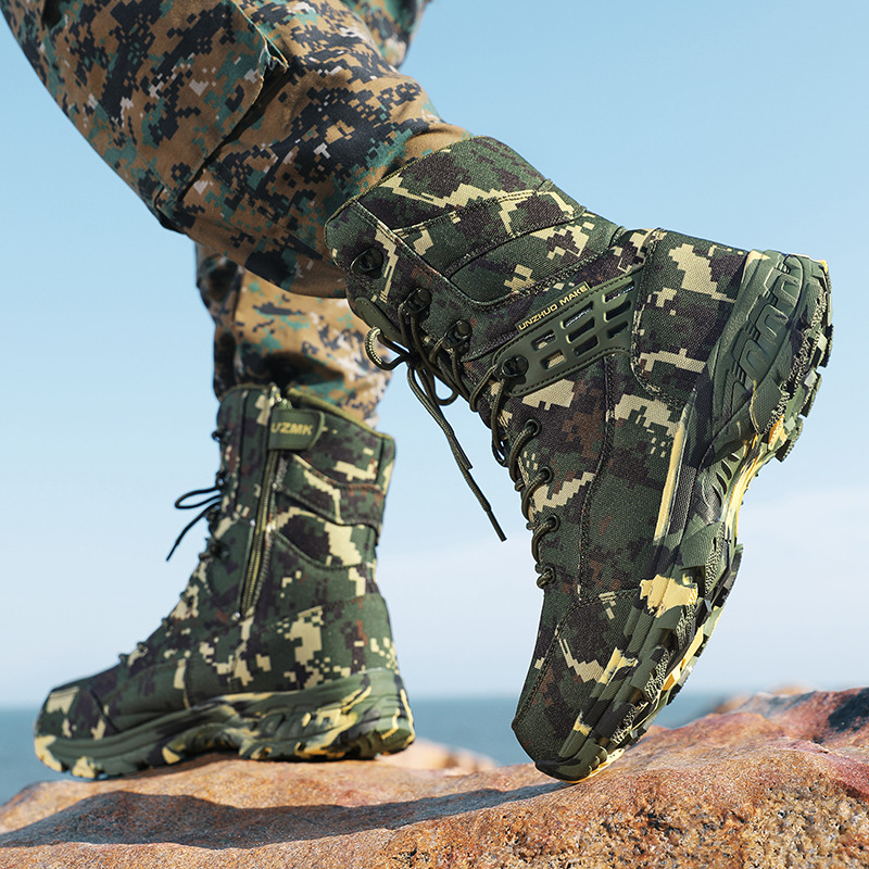 Outdoor Hunting Fabric - Hohe Qualität herren Outdoor Stiefel Camouflage