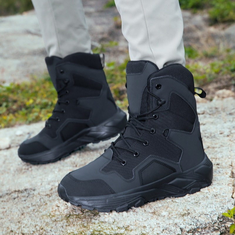 Wildman Hunting & Outdoor Robertson - Herren Taktische Stiefel mit Schnürung, Robuste