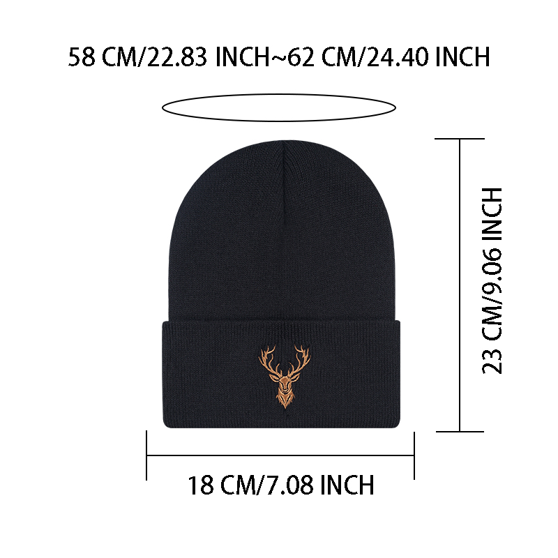 Retro Bucks Moose bestickte Mü – Hunting Outdoor Christmas Decorations Bewertung und Preis