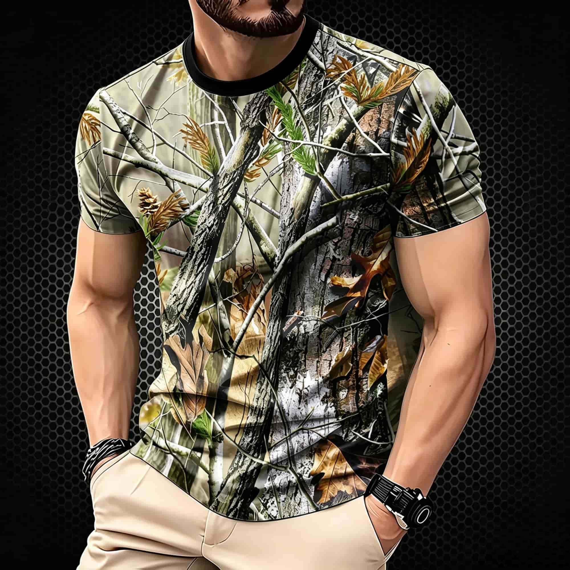 Herren Jagd-Tarnmuster Basic C – Hunting And Camping In Jungle Bewertung und Preis