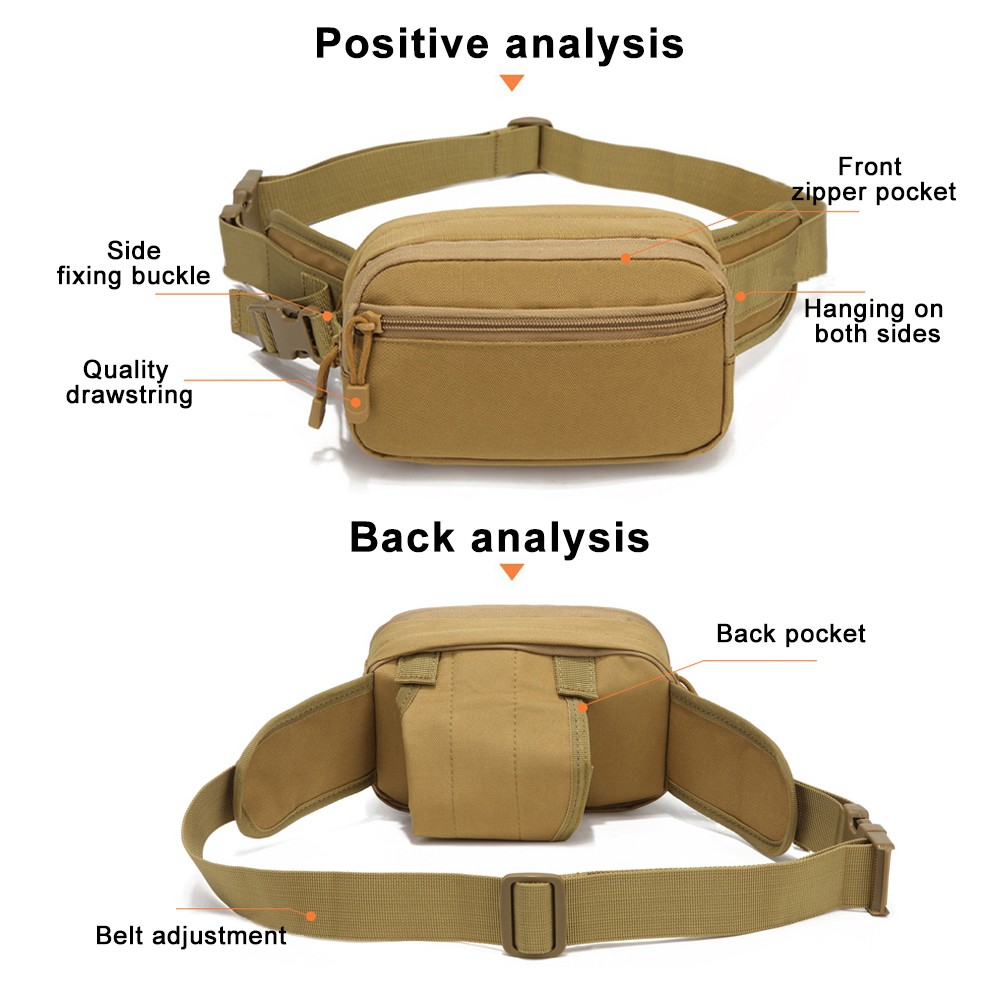 800D Oxford Stoff Gürteltasche – Outdoor Hunting Fabric Bewertung und Preis