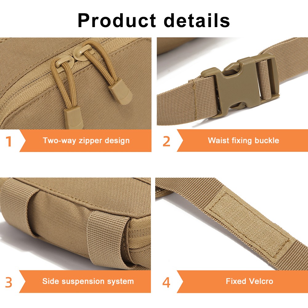 800D Oxford Stoff Gürteltasche – Outdoor Hunting Fabric Bewertung und Preis