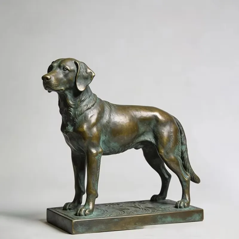 Bronze-Guss Outdoor-Jagdhund-S – Outdoor Hunting Dog Statue Bewertung und Preis