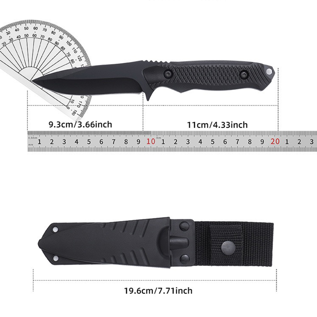 Schwarzklingen-Obstmesser, Hoc – Hunting Knife Outdoor Bewertung und Preis